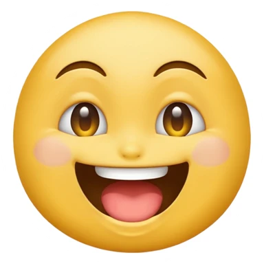 Ahegao yellow emoji sticker