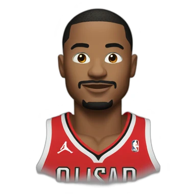dame lillard sticker