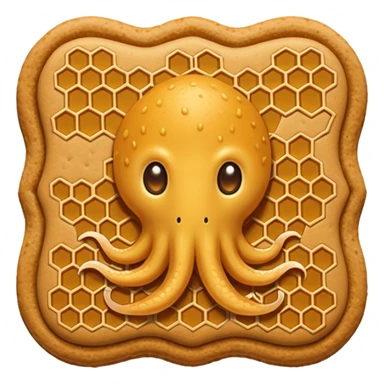 Squid game dalgona cookie sticker