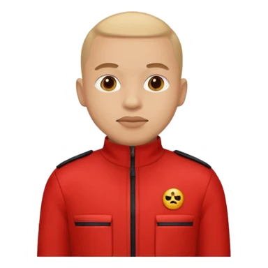 I want a emoji of a character Berlin from money heist. With his costume  no mask  sticker