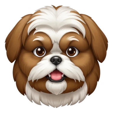 Shih Tzu dog poisoned sticker