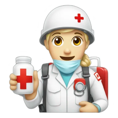 redcross firstaid sticker