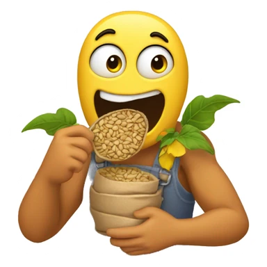 Quagmire eating sunflower seeds sticker