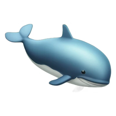 Baleine sur une fourmie sticker