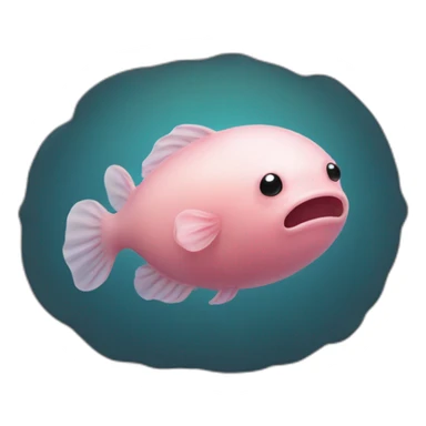 blobfish sticker