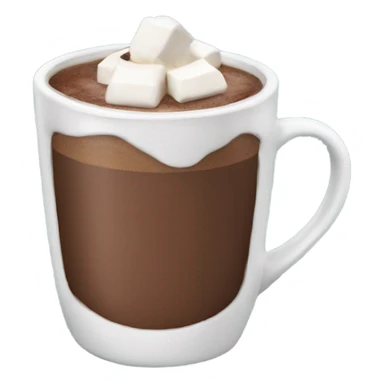 mug of hot chocolate sticker