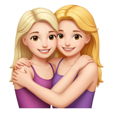 Best friend girls sticker