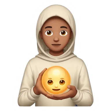 just one hand handling sticker