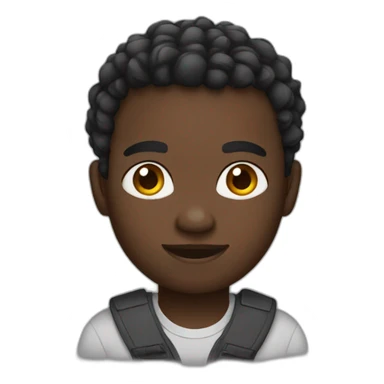 african stereotype sticker