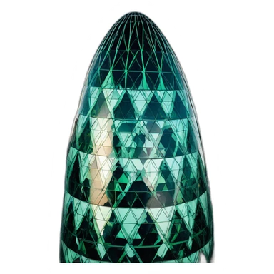 London gherkin glass building sticker