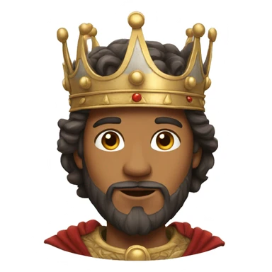 King peter from Narnia with crown on his head sticker