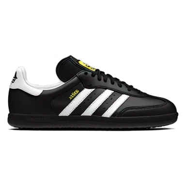 Adidas samba black sticker