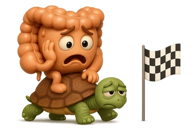  EMOJI STILE IPHONE 3D DI UN INTESTINO CON ESPRESSIONE ANGOSCIATA CHE CAMMINA SEDUTO IN GROPPA SUL GUSCIO DI UNA TARTARUGA IN ATTESA ESTENUANTE DI RAGGIUNGERE UN TRAGUARDO POCO PIù AVANTI, SULLA LORO DESTRA. IL TRAGUARDO è UNA BANDIERA A DUE PIEDI CON FASCIA A SCACCHI BIANCHI E NERI. iperrealistico 4k sticker