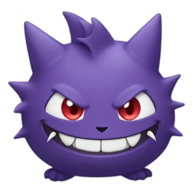 Cute gengar sticker