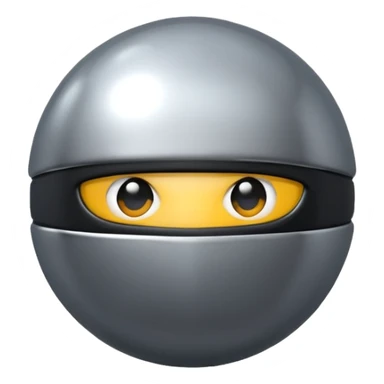 Limbless Ninja ball sphere sticker