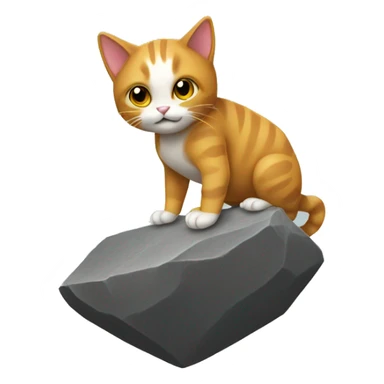cat bouldering sticker