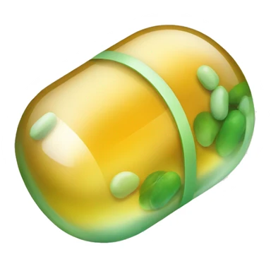 omega 3 capsules sticker