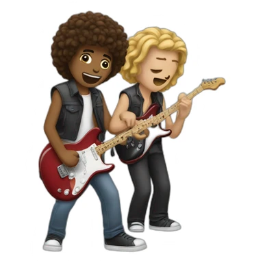 jamming band sticker