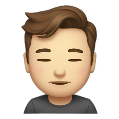 Elon musk sleep sticker