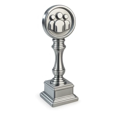 something that symbolizes the best the "staff" team sticker