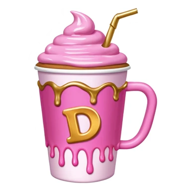 A Dunkin coffee cup but Megan thee stallion themed sticker