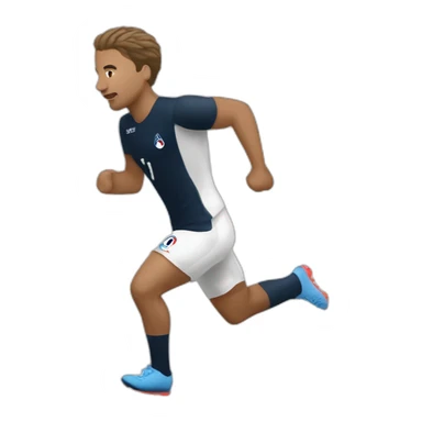 paris st germanin player running white skin sticker