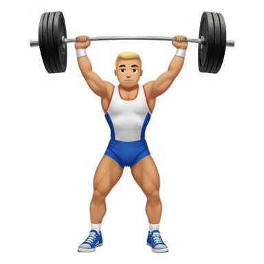 powerlifter converse shoes clean and jerk exercise sticker