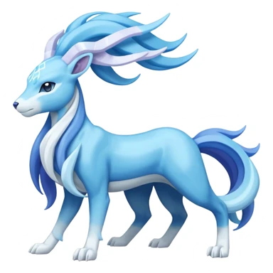 Suicune-Amaura-Pokémon (full body) sticker