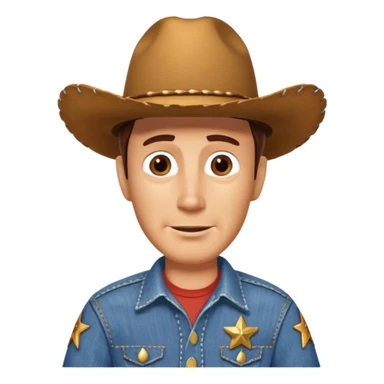 Sheriff Woody from the movie Disney Pixar's Toy Story  sticker