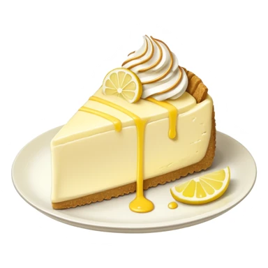 Lemon cheesecake sticker