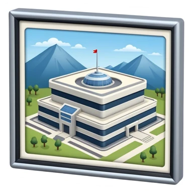 modern defense facility sticker