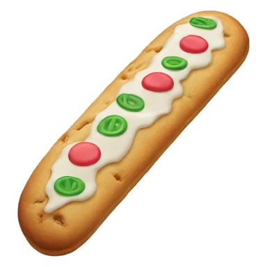 subway foot long cookie sticker