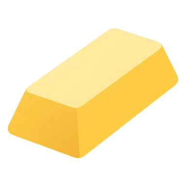 one gold ingot sticker