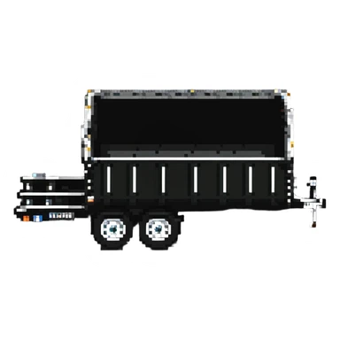 end dump trailer sticker