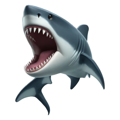 megalodon shark sticker