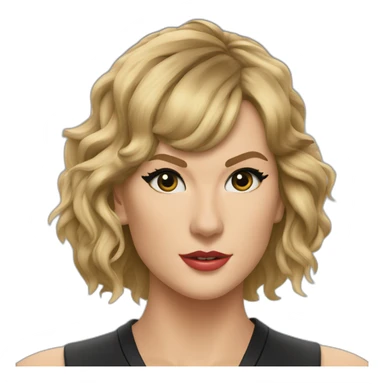 taylor swift cobra kai sticker