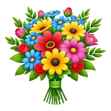 Flower boqout  sticker