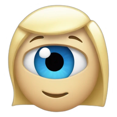 Coeur bleu clair sticker