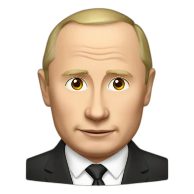putin in potato sticker