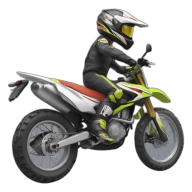 Motocros sticker