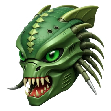 alien like in the movie predator   sticker