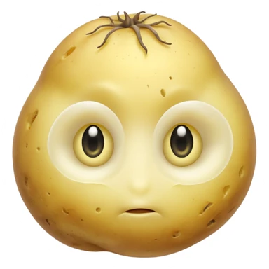 peeled potato sticker
