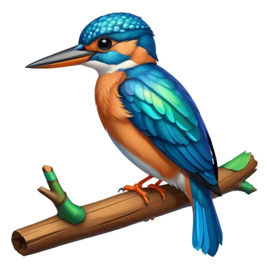Kingfisher sticker