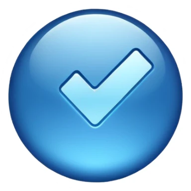 Instagram Blue Tik sticker