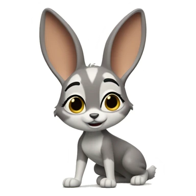 judy hopps downward dog sticker