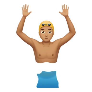 swimming university sticker