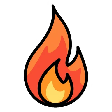fire sticker