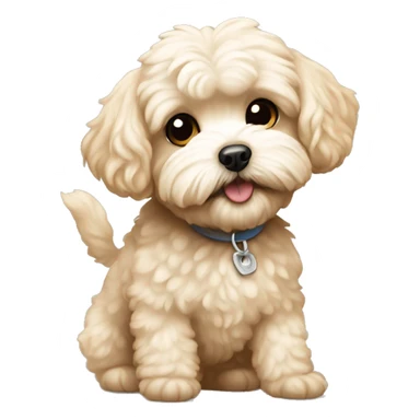 maltipoo sticker