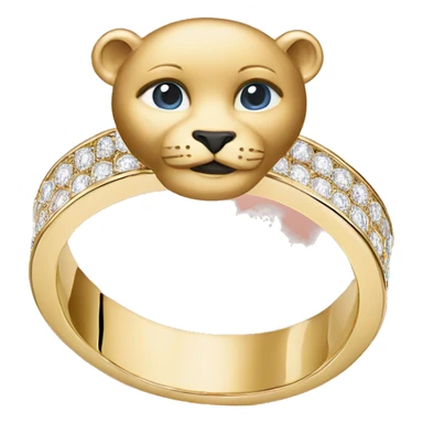 cartier love ring sticker