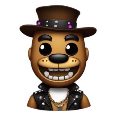 Glamrock Freddy from Fnaf sticker